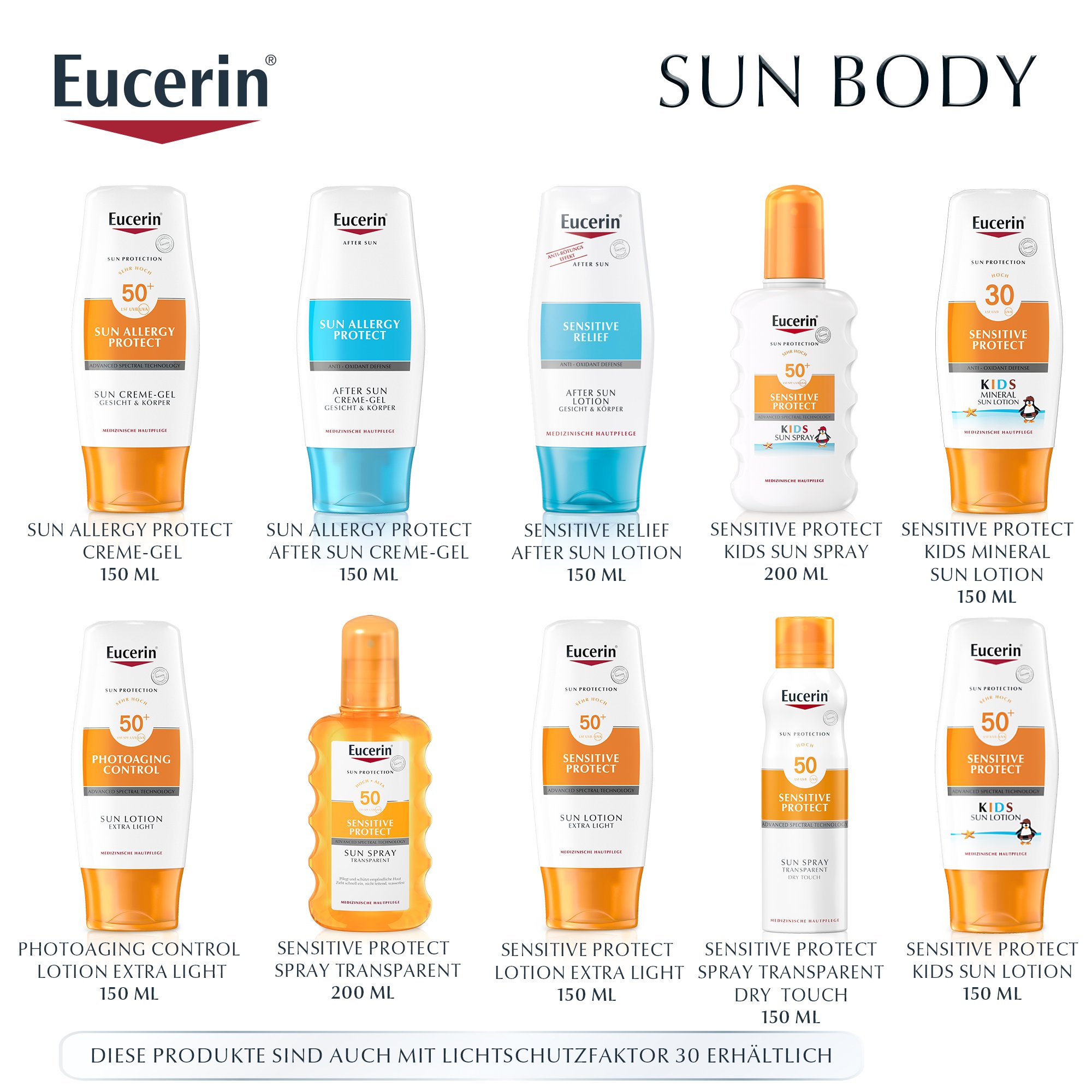 Eucerin Sun Gel Creme Oil Control Body Lsf Ml Gesund De