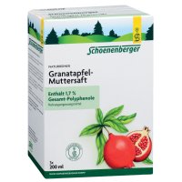 Schoenenberger naturreiner Granatapfel-Muttersaft 3er Pack