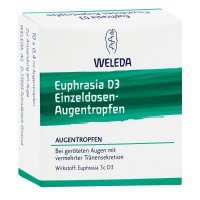 EUPHRASIA D 3 Einzeldosen-Augentropfen