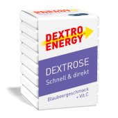 DEXTRO ENERGY Würfel Blaubeere + Vitamin C