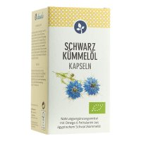 SCHWARZKÜMMELÖL 500 mg Kapseln Bio vegan ägypt.