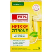 WEPA Heisse Zitrone zuckerfrei 10er Packung