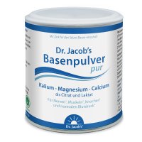 Dr.Jacob's Basenpulver pur Basen-Citrat-Laktat+Mineralstoffe