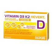 Vitamin D3 K2 Hevert plus Calcium und Magnesium 1000 IE