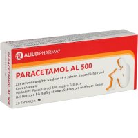 PARACETAMOL AL 500 Tabletten